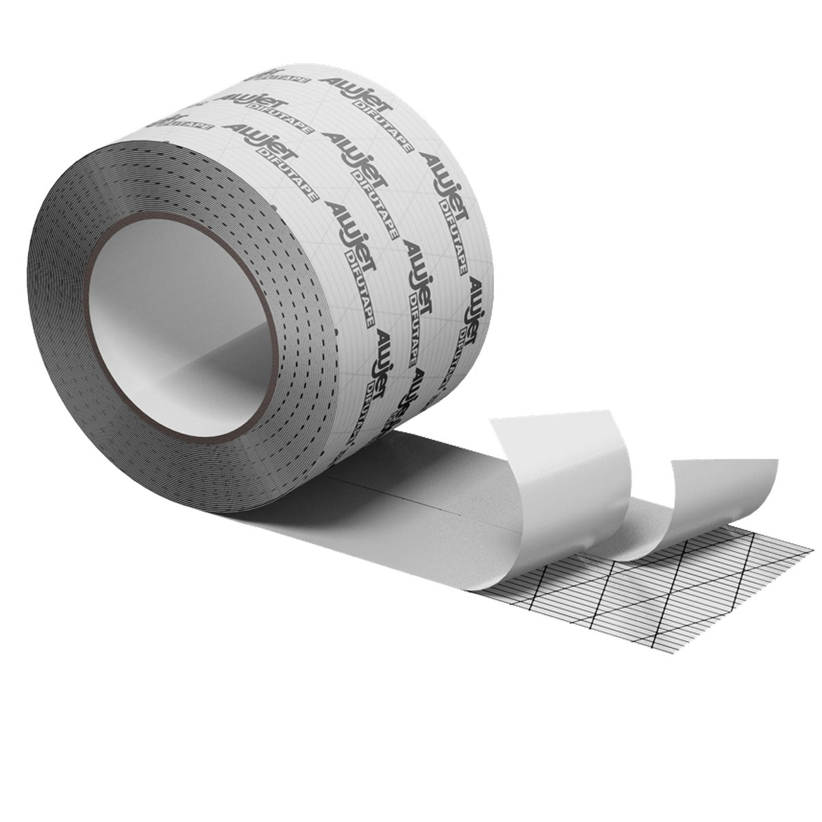 ALUJET Difutape Excellent Nordic Universal – Utvendig – Byggtape 100mm x 25m