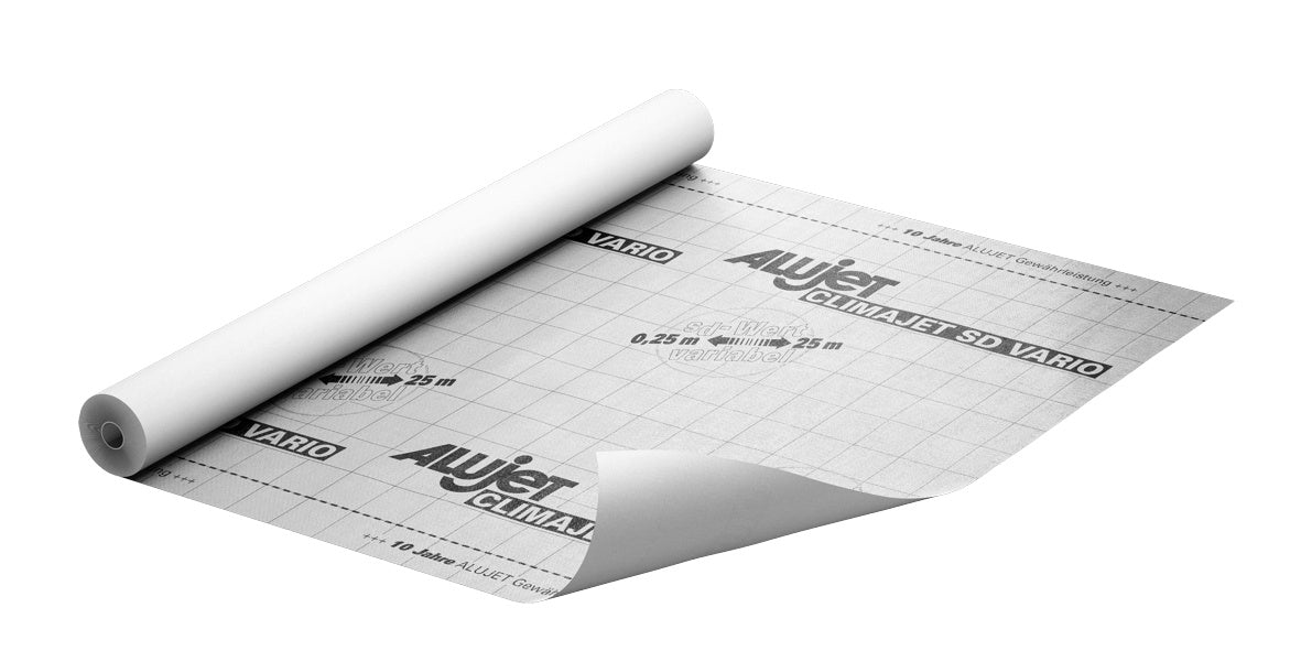 Alujet (innvendig) Dampbrems Climajet Vario SD 0,25-25 1,50 x 50m / 75m2