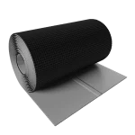 Pipe tape Alu Plus sort